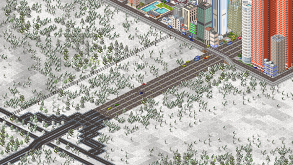 Current outskirts and main conections with the airport.