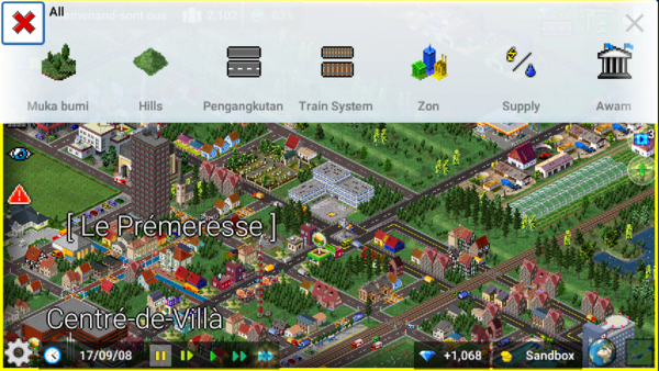 Like a modern game