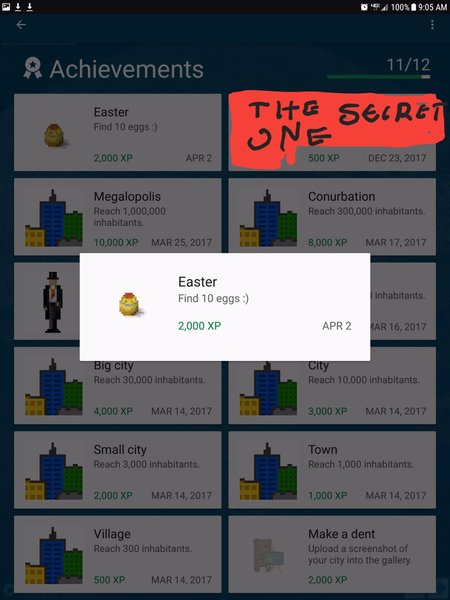 Here, I donate my achievements screenshot