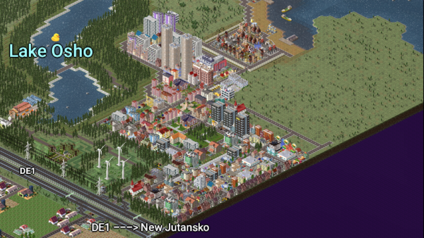 The town has grown up a bit!