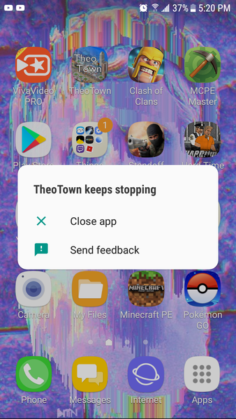 This is the image AFTER multiple times trying and getting the same thing