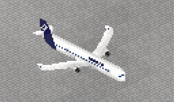 Lufthansa's A350 painted with their new livery.