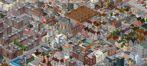 *Some of these building are gone in this pic* Gurdvik Subdivision, one of vibrant parts of Strønstrad