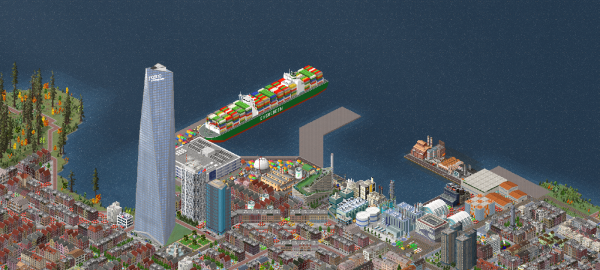 Kulgemansöi Port was built recently, which they created some trade to foreign area, from the city of Strønstrad
