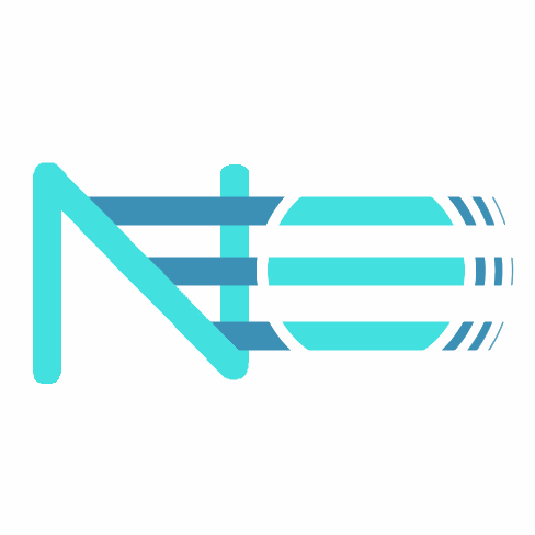 &quot;NEO Chanel&quot; also known as &quot;Chanel64&quot; or &quot;NEO64&quot;.<br />The logo meaning: The dark blue stripes and streeks represent the fast (to almost instant) deliveries of news and medias. The cyan circle(+blue streeks)  representing an &quot;O&quot; can also mean the globe broadcasting signals into space.<br /><br />(Or it could end up to be an conspiracy theory, shhh!)