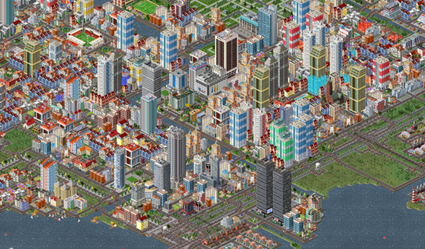Downtown or &quot;Festa Belana&quot; which means Party Town. The stadium in the corner is the &quot; Usadio Macqualom &quot; or McKinley Stadium, which houses the Campaymez FC