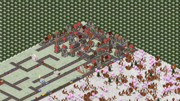 residential part of town