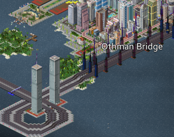 The R9 through ‘Bhumibhol Memorial Bridge’ and ‘Othman Bridge’